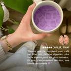 Ube latte ube isla alternative café matcha latte poudre ubé naturelle ube bio purple yam latte mauve boisson violette ube-latte-poudre poudre d’ube naturelle pour latte violet Ube Isla